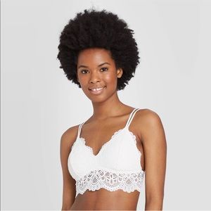 Target Colsie padded lace bralette